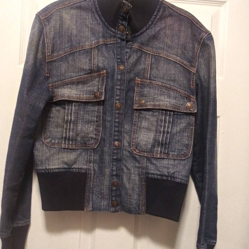 Cropped Jean Jacket